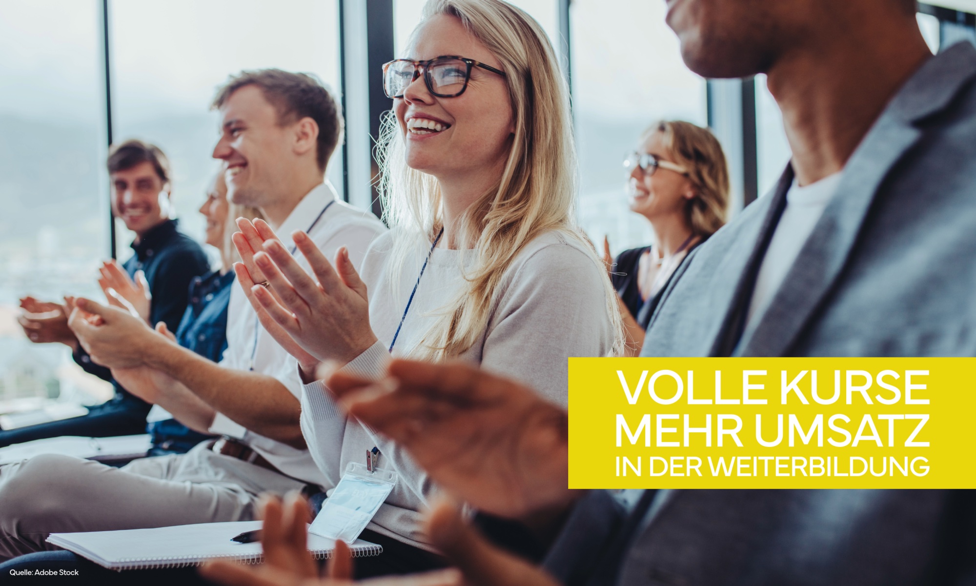 Volle Kurse  und mehr Umsatz in der beruflichen Weiterbildung